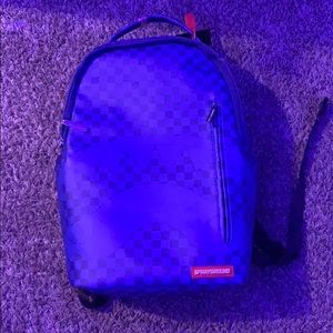 Blue BAPE backpack